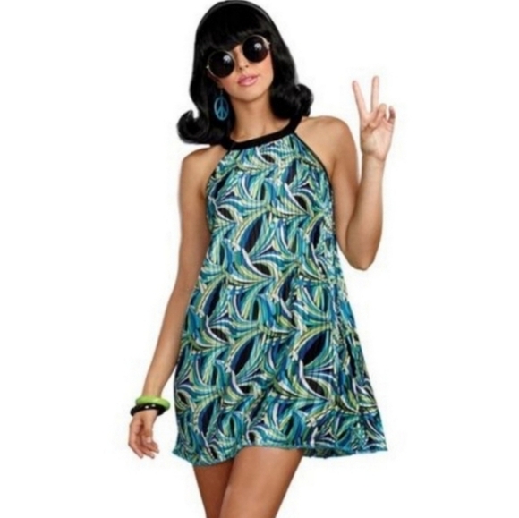 Dreamgirl Hippie 70s Halloween Costume M - Picture 10 of 10